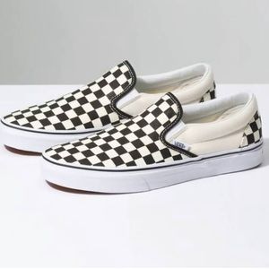 Men’s Checkered Vans Skate Shoes